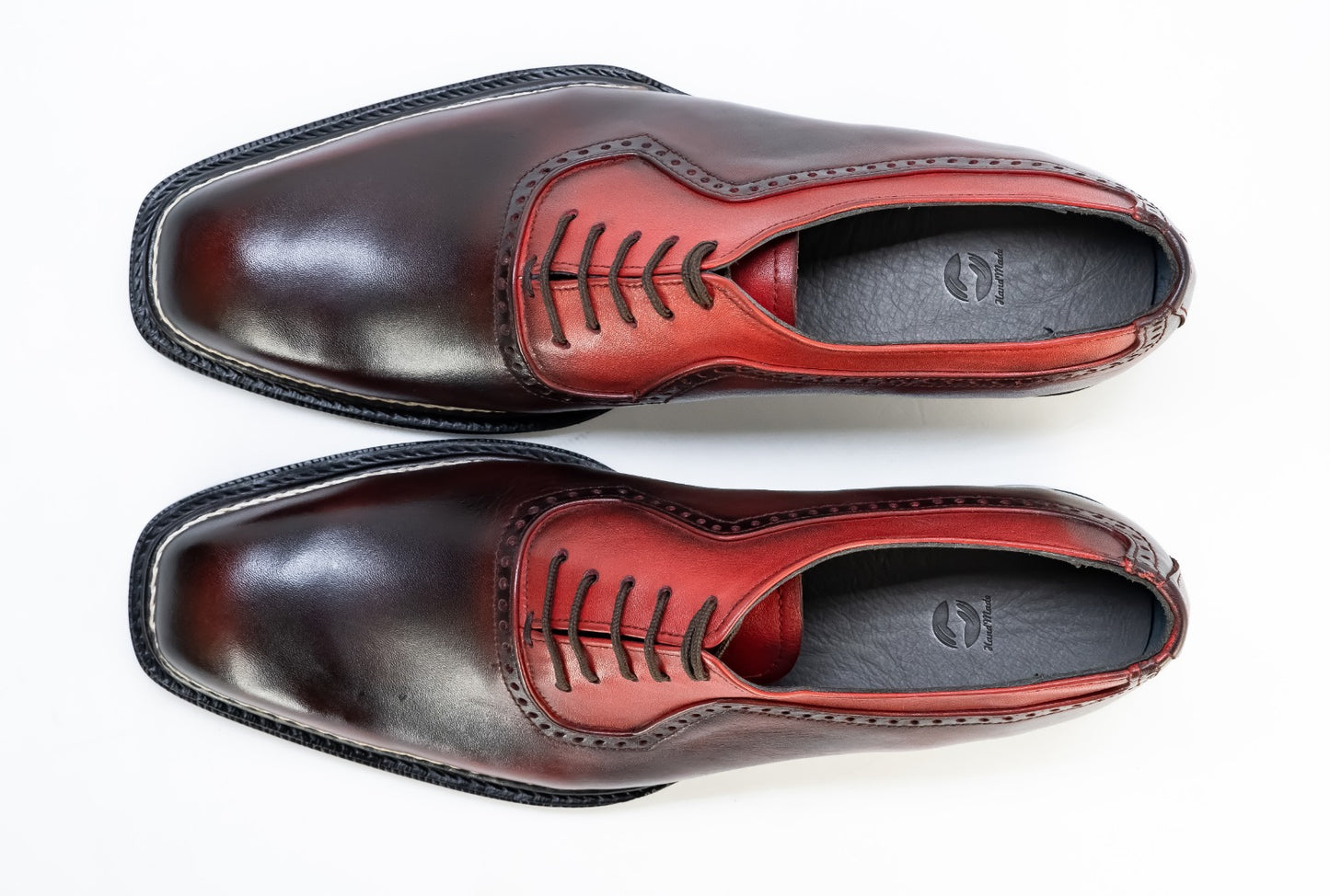 Oxford shoes with close lacing Goodyear Welted