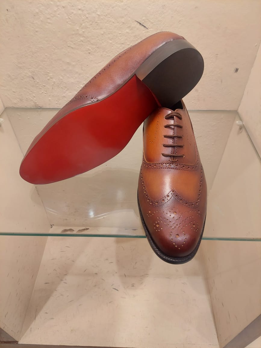 Brown Oxfords shoes Office/Casual wears