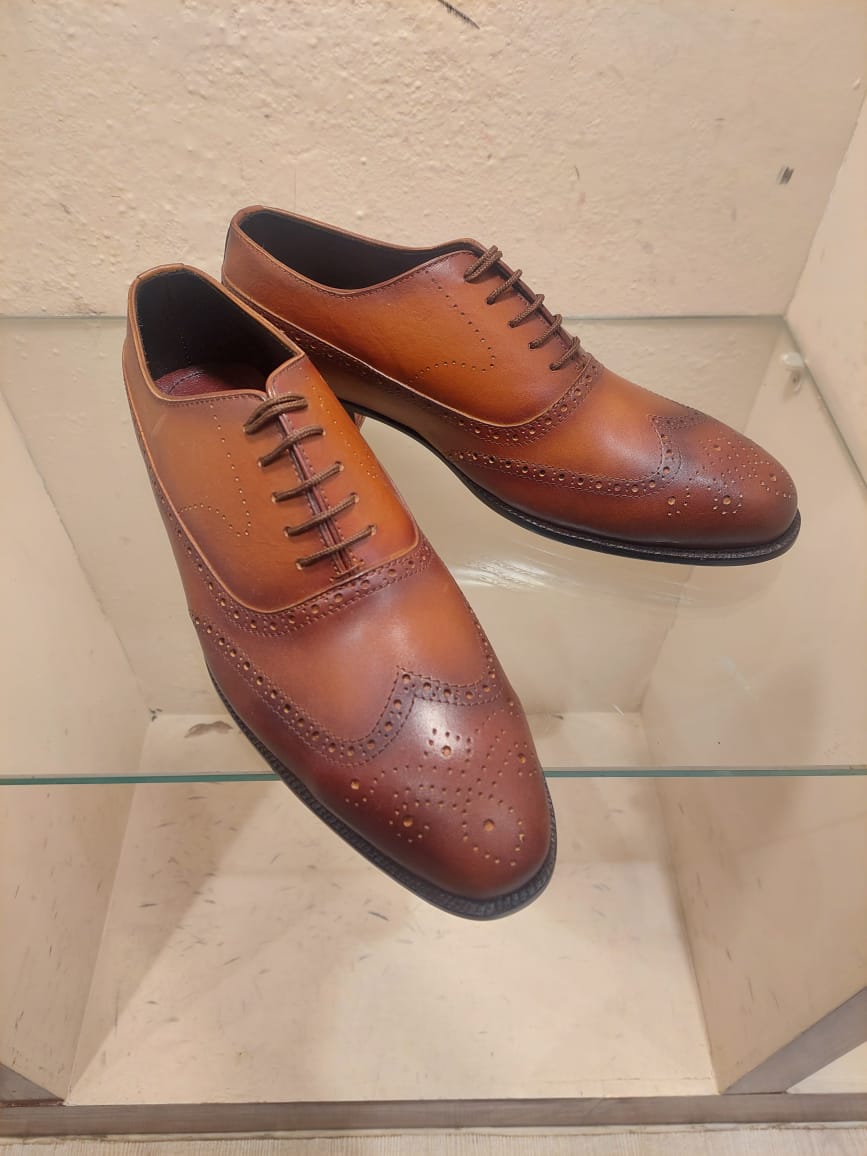 Brown Oxfords shoes Office/Casual wears