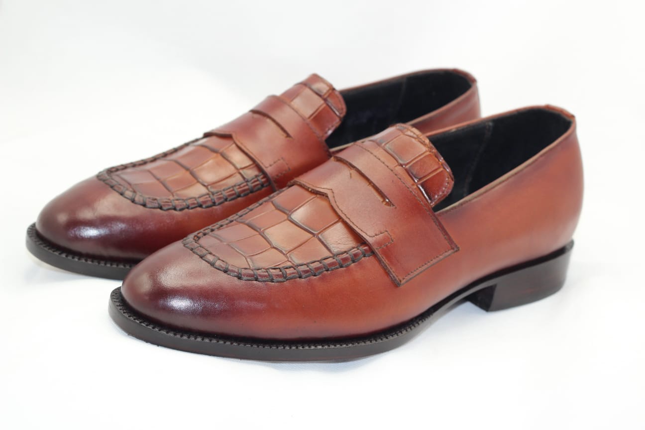 Brown Flat Loafers