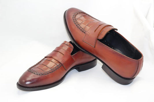 Brown Flat Loafers