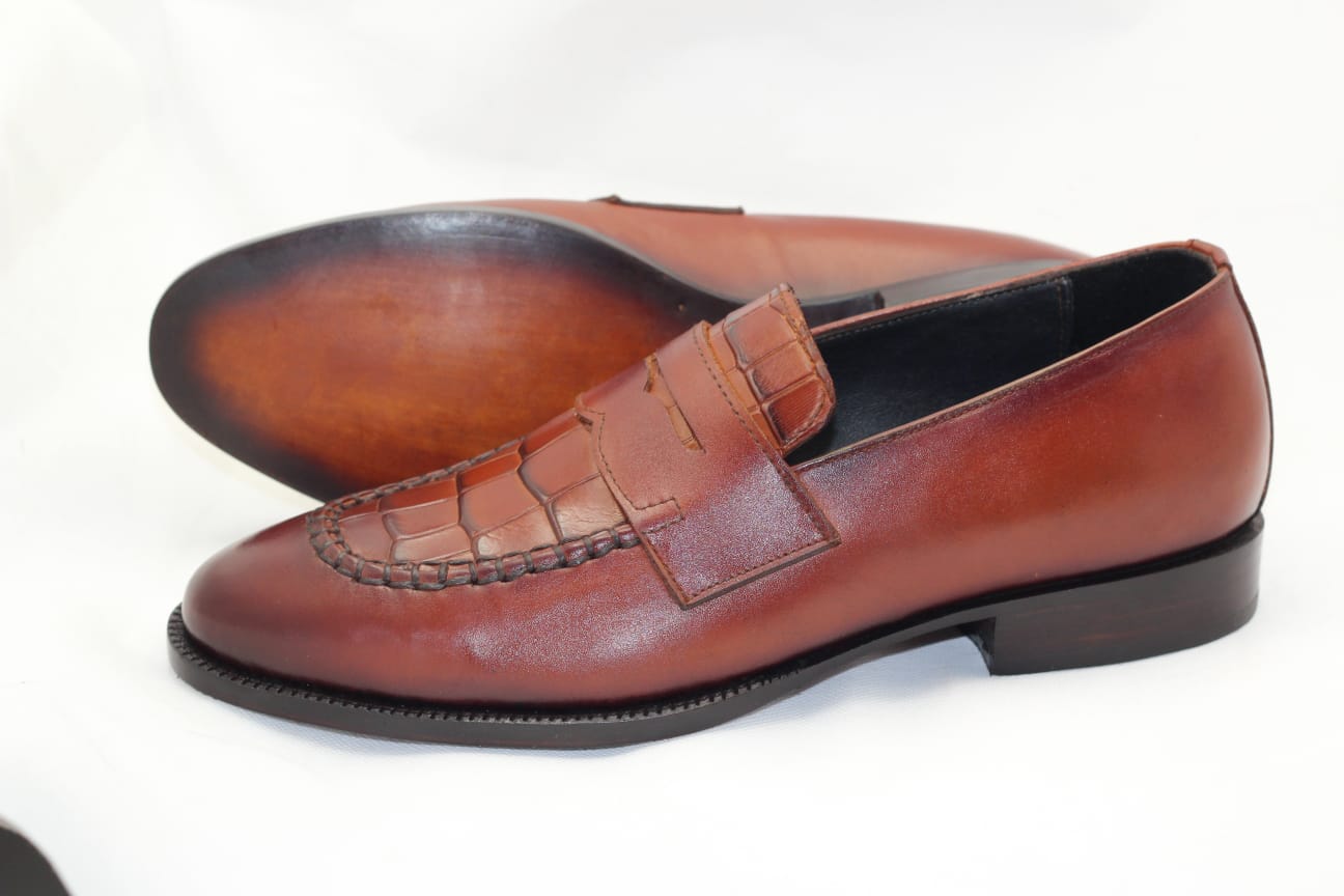 Brown Flat Loafers